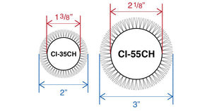 Barrel & Bristle Diameters