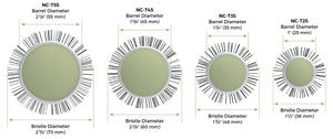 Barrel & Bristle Diameters