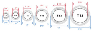 Barrel & Bristle Diameters