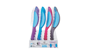 DETANGLER (Fine - Medium Hair) • 16-pc Display (OGD-FD16) • 4 of each: OGD-F01, OGD-F02 OGD-F03, OGD-F04 • Display width 8"