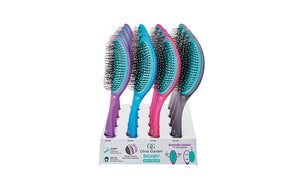 DETANGLER (Medium-Thick Hair) • 16-pc Display (OGD-MD16) • 4 of each: OGD-M01, OGD-M02 OGD-M03, OGD-M04 • Display width 8"