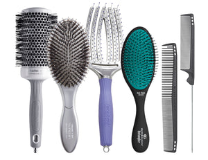 Student Kit #1 includes: 4 Brushes & 2 Combs