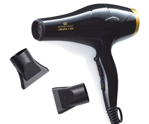 Ceramic + ion Hair Dryer & 2 Nozzles (CI-DR1)
