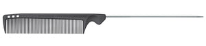 CarbonLite Metal Tail Comb (CL-3)