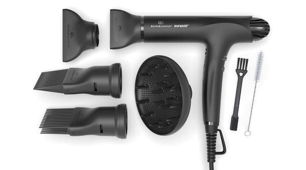 SuperHP Hair Dryer | Lightweight Professional Ionic Dryer - Olivia