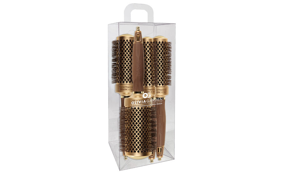 Hair Round NanoThermic brushes: Olivia | Garden Thermal
