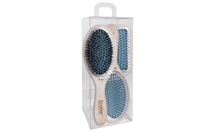 Hair brushes: Eco-Friendly Bamboo Combo Vent | Olivia Garden
