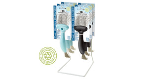 6-pc Mixed Display (BCMX-D6) 3 Blue & 3 Black Brush Cleaners