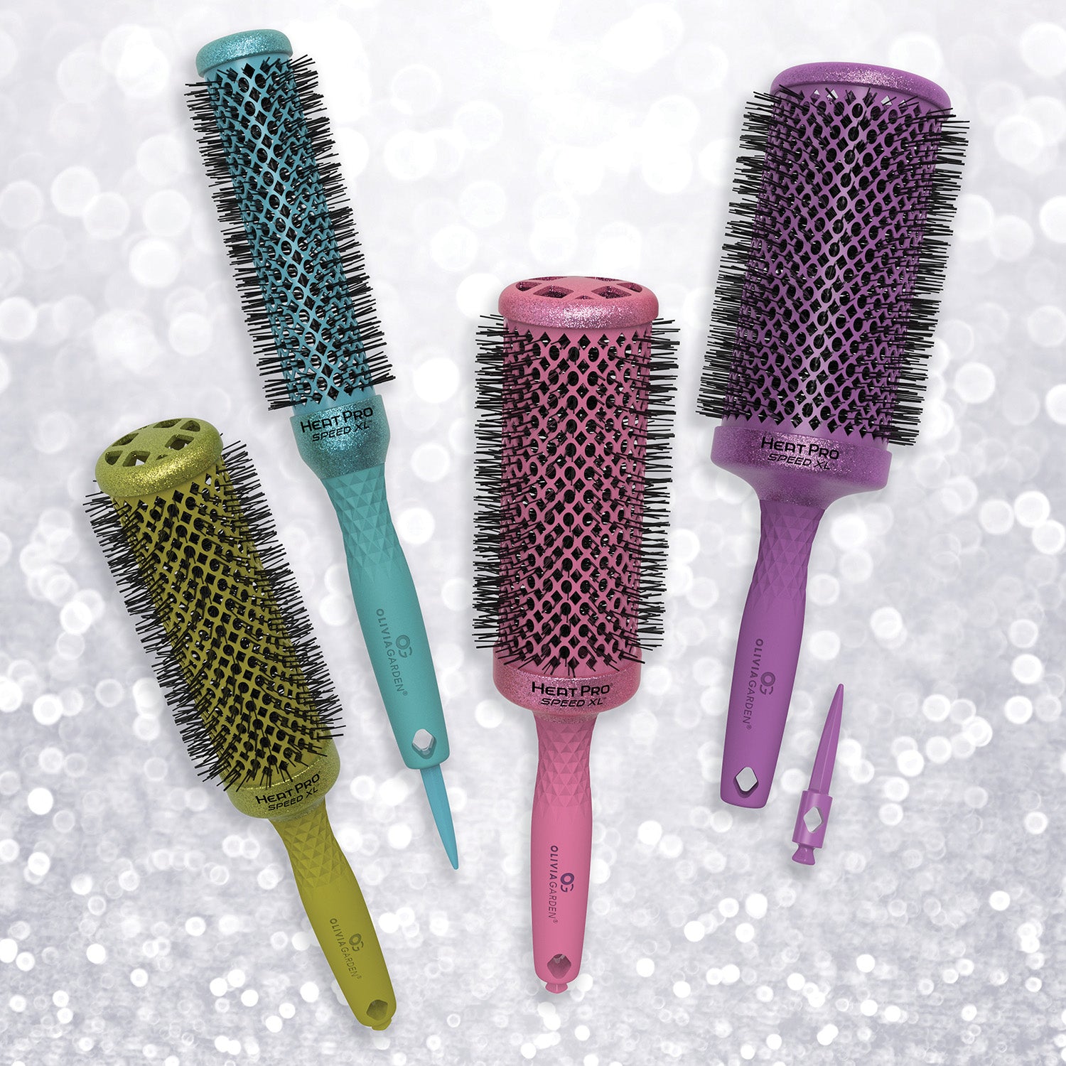 HeatPro Speed XL Glitter Extra-long barrel Limited edition