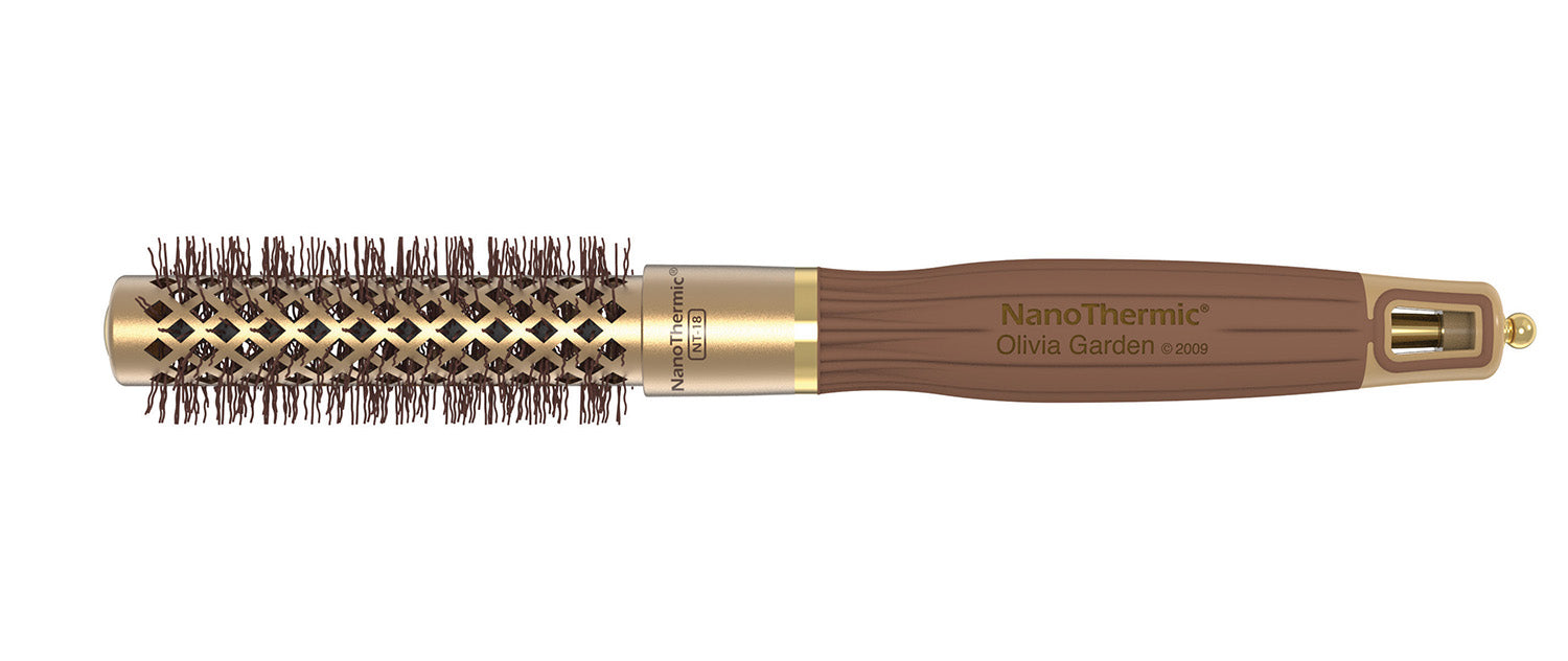 Olivia Garden NanoThermic Ceramic + Ion Brush (Round Thermal) Olivia Garden NanoThermic Ceramic + Ion Brush (Round Thermal)