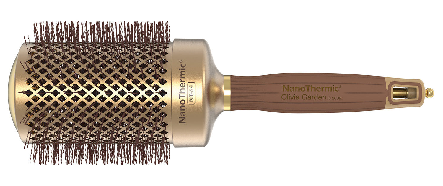 Olivia Garden NanoThermic Ceramic + Ion Brush (Round Thermal) Olivia Garden NanoThermic Ceramic + Ion Brush (Round Thermal)