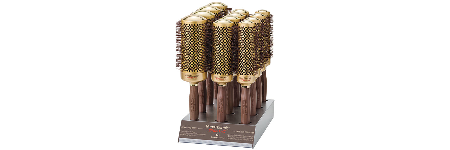 Hair brushes: NanoThermic SpeedXL | Olivia Garden