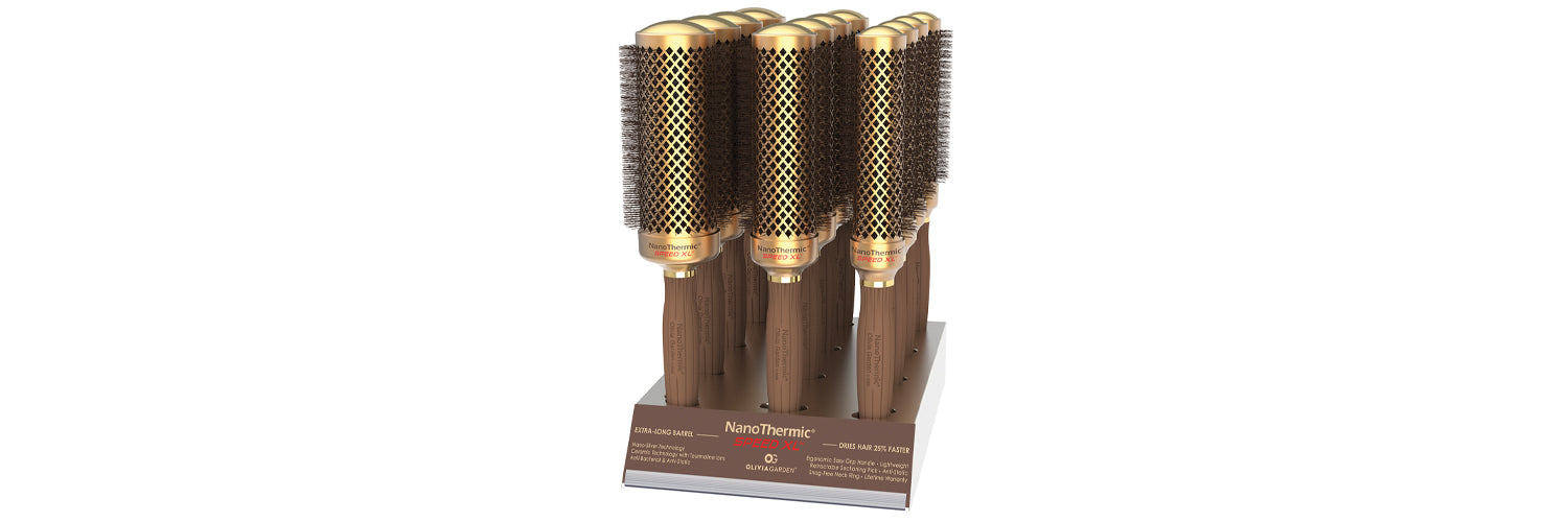 Hair brushes NanoThermic SpeedXL Olivia Garden