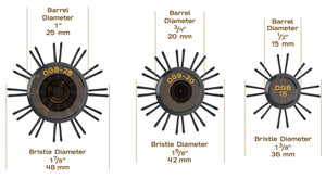 Barrel & Bristle Diameters