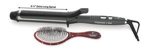 1 1/2" Titanium+ion Curling iron with FREE brush