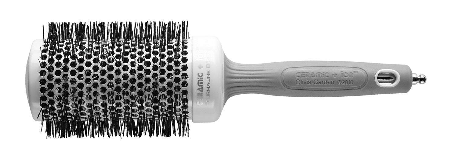 Hair brushes: Ceramic + Ion Thermal Round | Olivia Garden