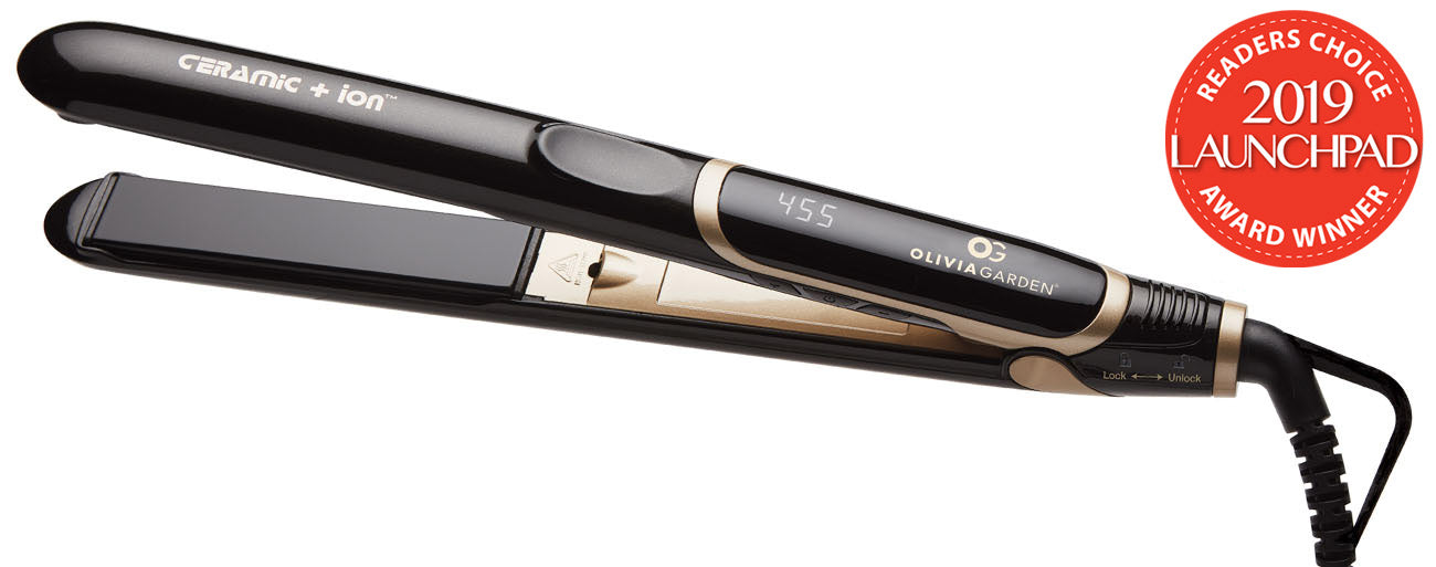 Ceramic + ion Flat Iron - Olivia Garden