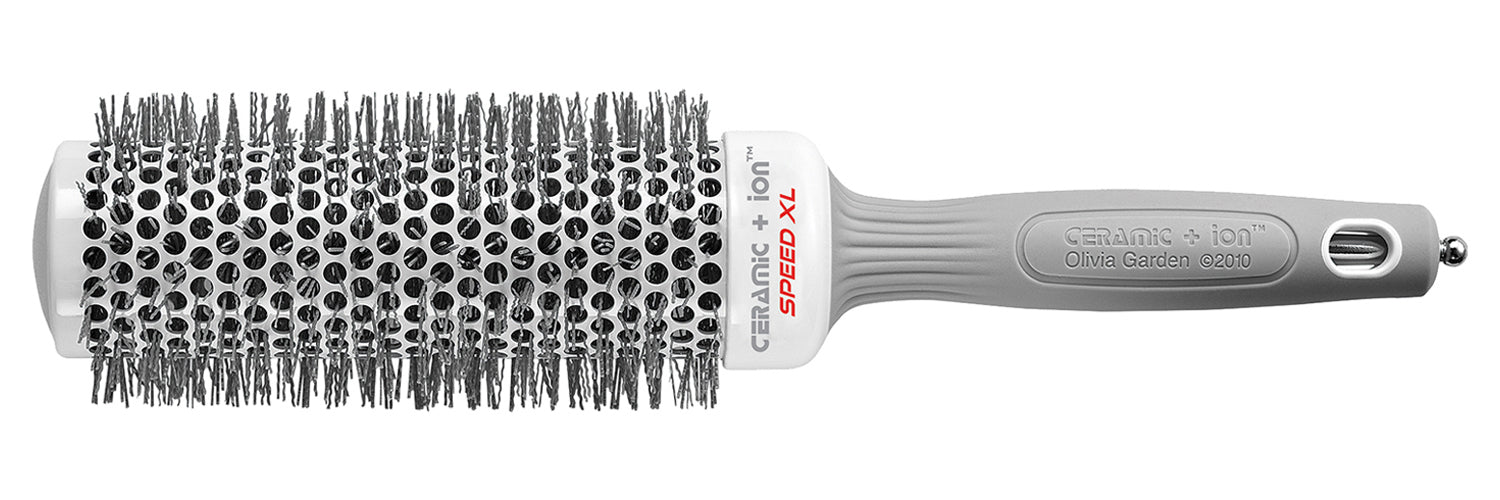 Hair Olivia Ion brushes: Thermal | Ceramic Garden XL + Speed Round
