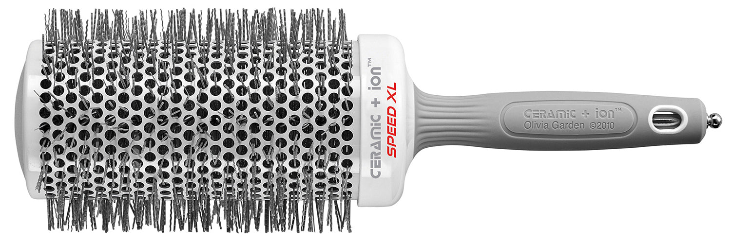 Thermal Ceramic Round XL Hair Olivia | Garden + brushes: Speed Ion