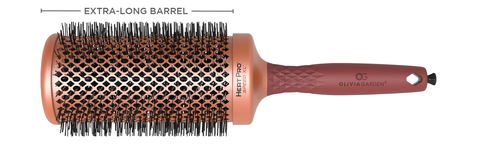 新品未使用42,900円off HONMA INVISIBLE HEAT Heat Pro Speed XL Round Brush | Extreme Heat Thermal Brush