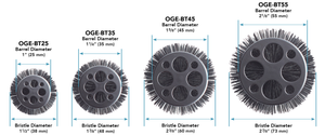 Barrel & Bristle Diameters