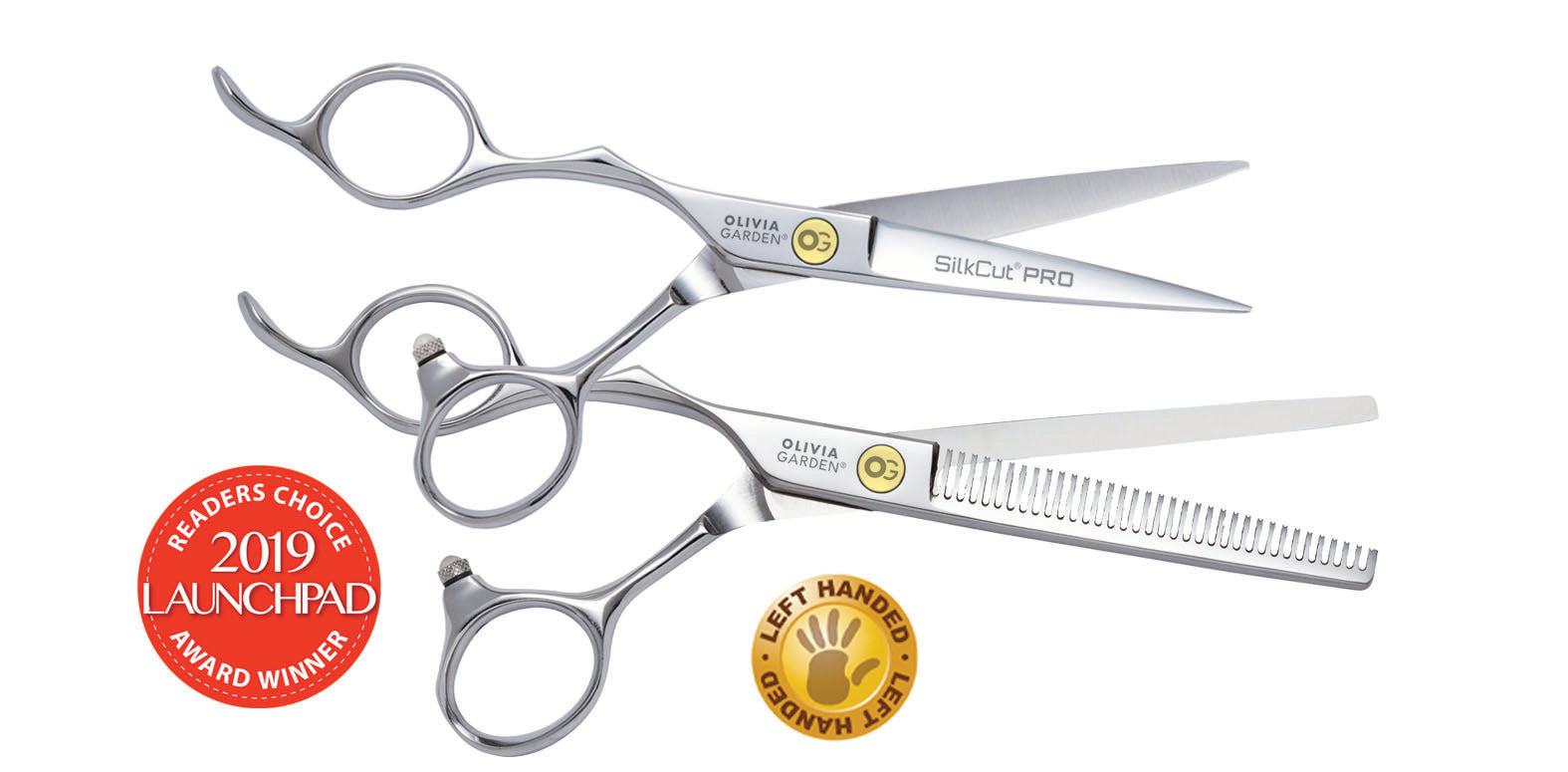 SilkCutPRO Professional Hair Cutting Shears & Thinners - Olivia Garden