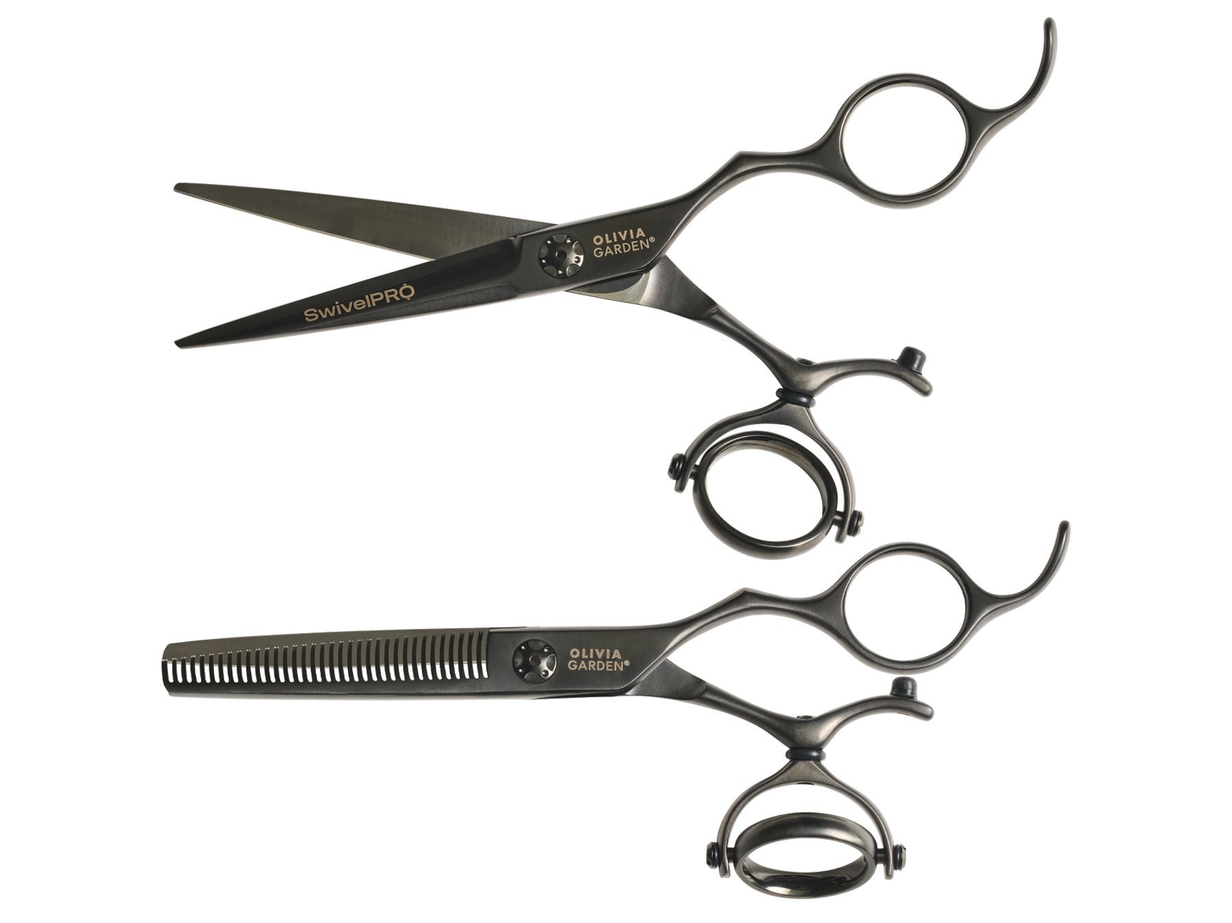 SwivelCut Ergonomic Hair Shears & Thinners | Olivia Garden