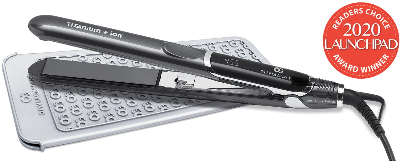 Titanium ion Flat Iron