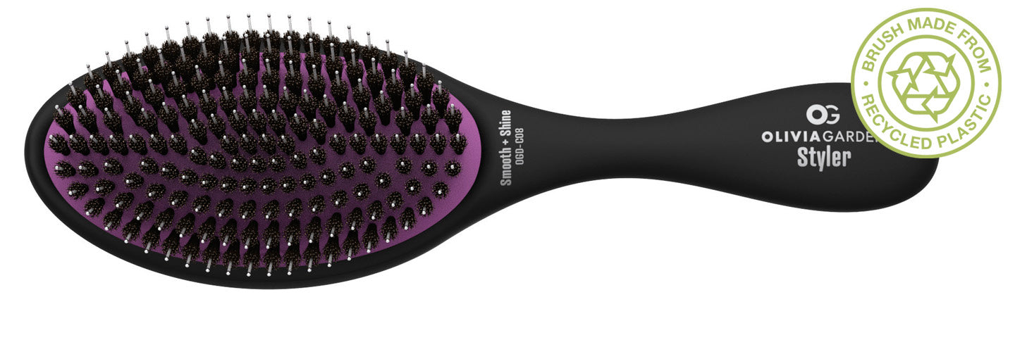 Olivia Garden Expands Their OG Brush Collection to Feature Eco-Friendly  Brushes Made From 100% Recycled Plastic