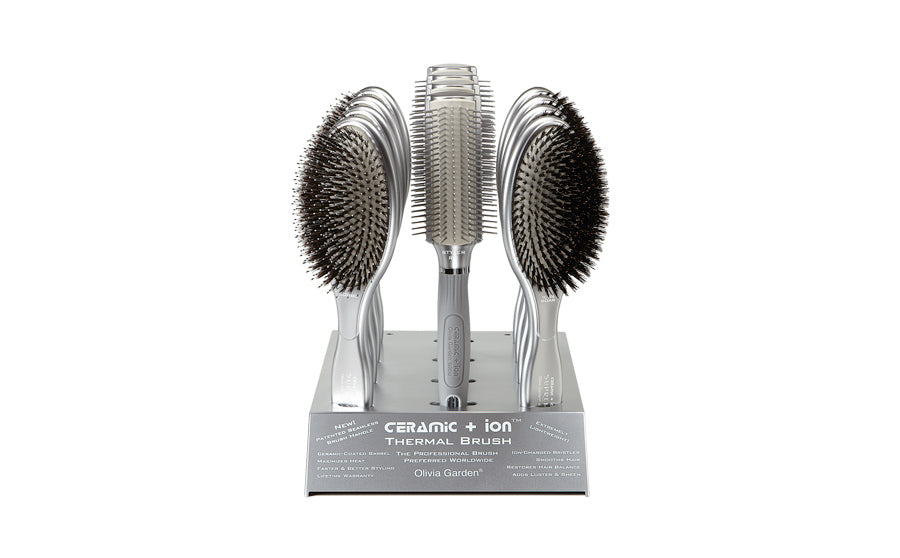 Hair brushes: Ceramic + Ion Supreme & Styler | Olivia Garden
