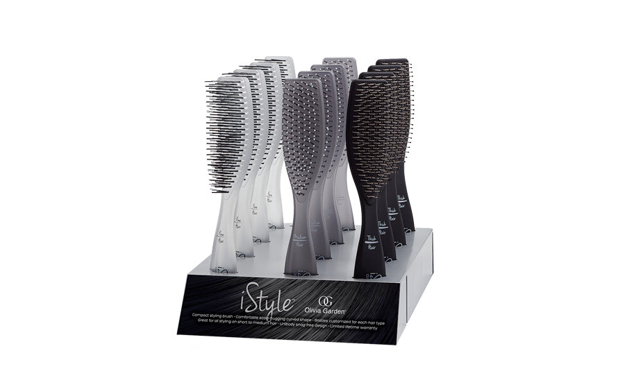 Hair brushes: iStyle | Olivia Garden