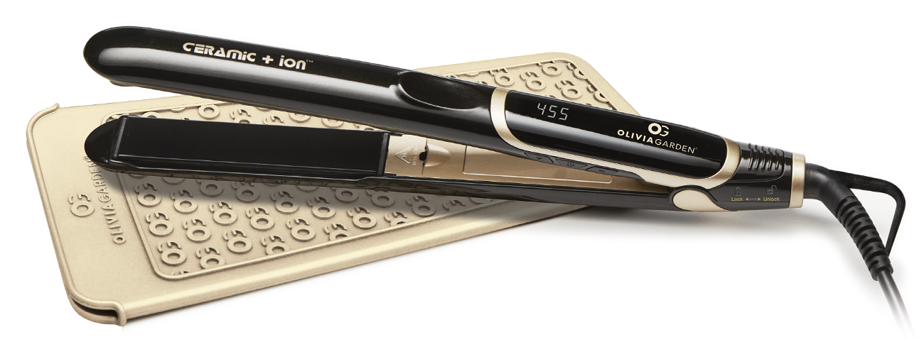 Ceramic ion Flat Iron Olivia Garden