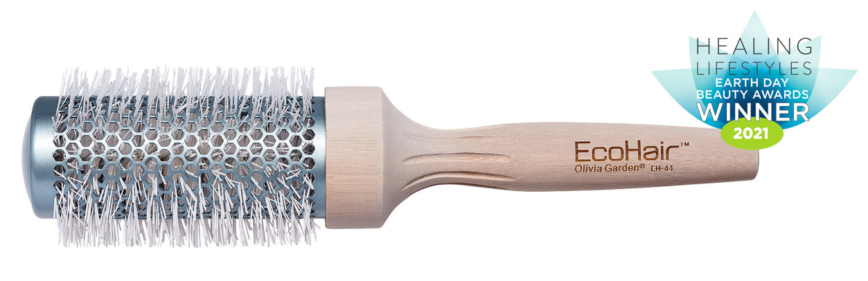 EcoHair Hair brushes: Eco-Friendly Bamboo Thermal | Olivia Garden