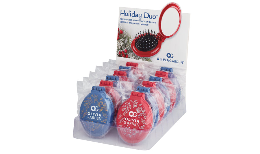 43 リバティ ヘアゴム2個セット ボンポワン センスオブワンダー Hair brushes: Holiday Duo 2021 Limited Edition | Olivia Garden