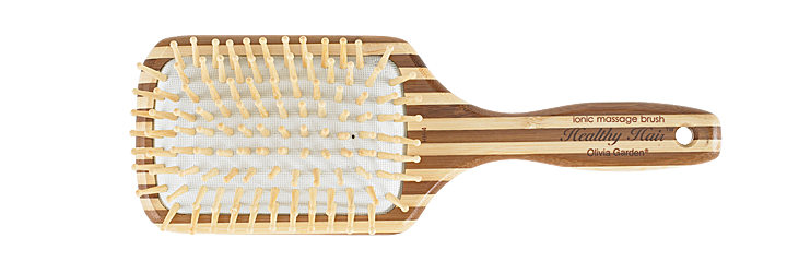 Hair brushes: Healthy Hair Massage Bamboo Paddle | Olivia Garden