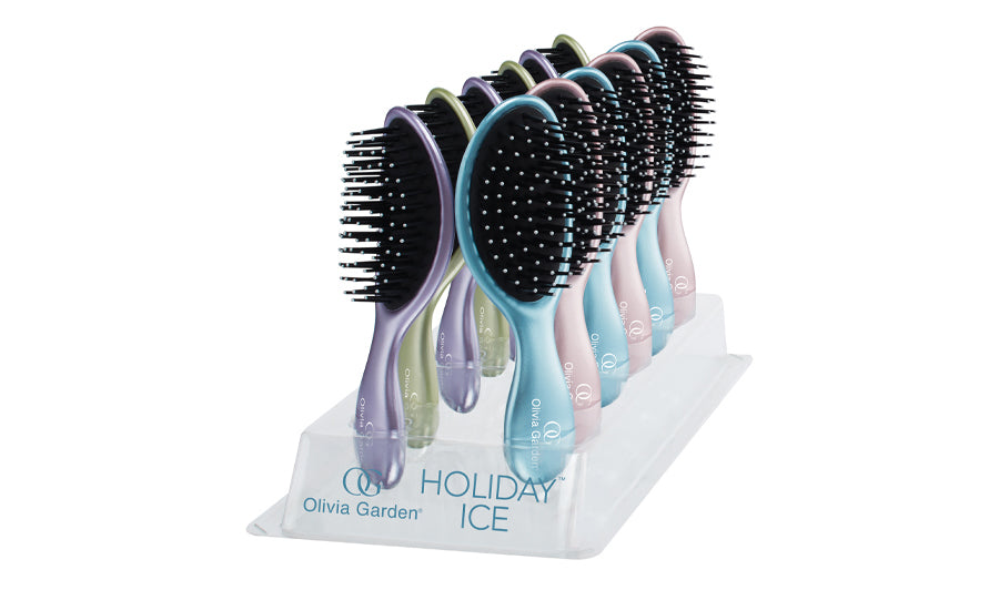 Hair brushes: Holiday Ice 2020 Limited Edition | Olivia Garden