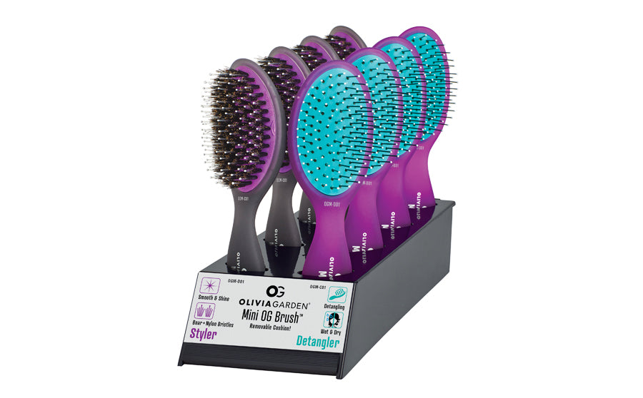 Find your perfect match in hair brushes and groom with ease