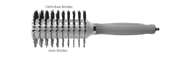 Hair brushes: Ceramic + Ion Turbo Vent Oval Twin | Olivia Garden